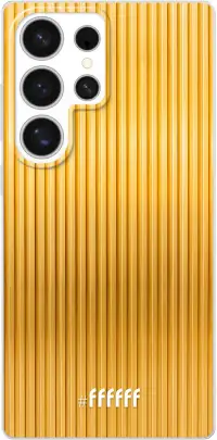 Bold Gold Galaxy S25 Ultra