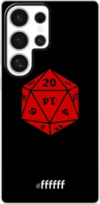 D20 - Black Galaxy S25 Ultra