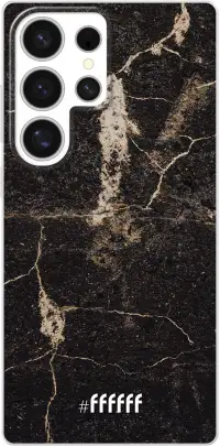 Dark Golden Marble Galaxy S25 Ultra