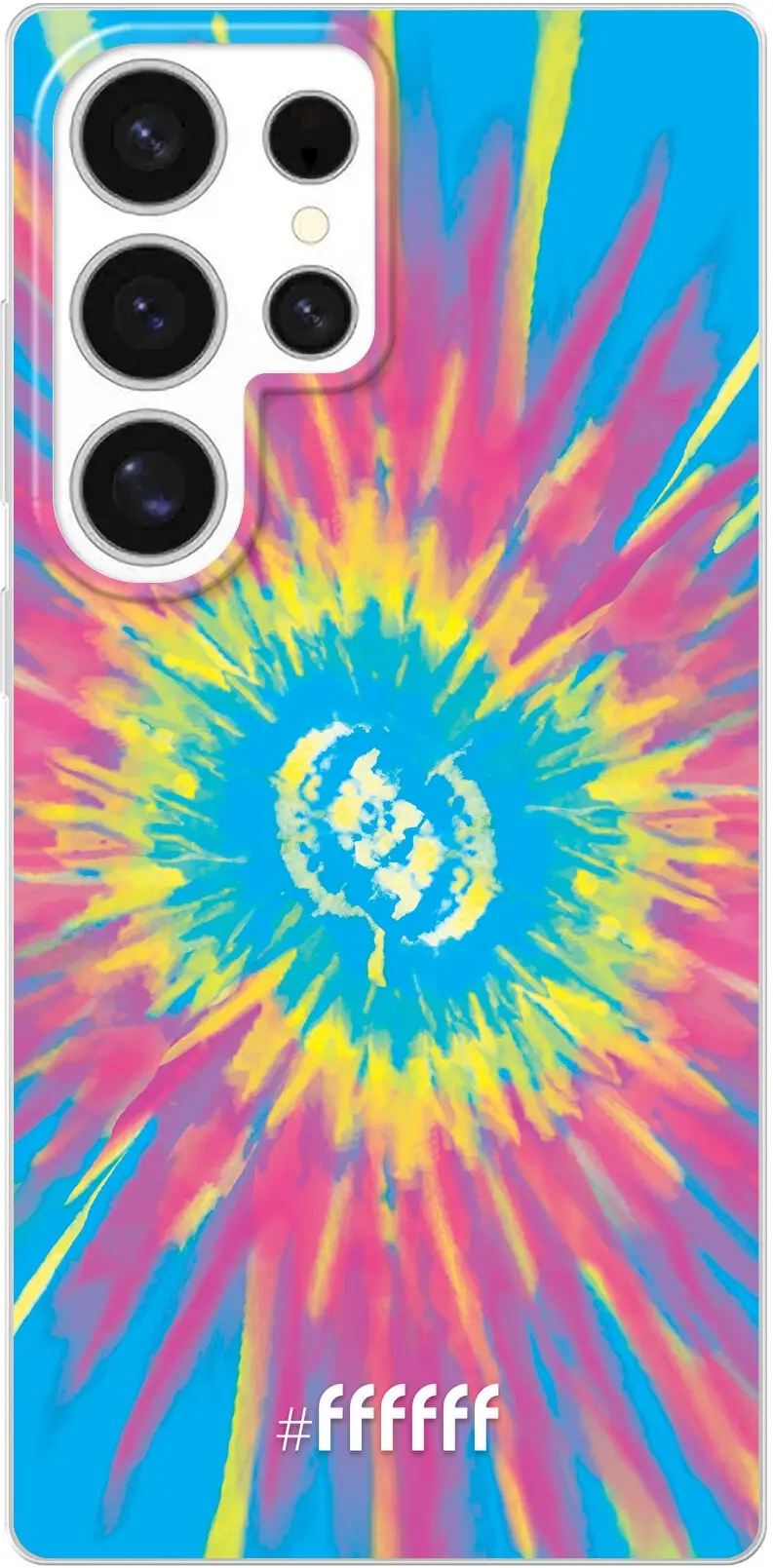 Flower Tie Dye Galaxy S25 Ultra