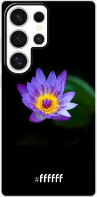 Purple Flower in the Dark Galaxy S25 Ultra