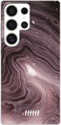 Purple Marble Galaxy S25 Ultra