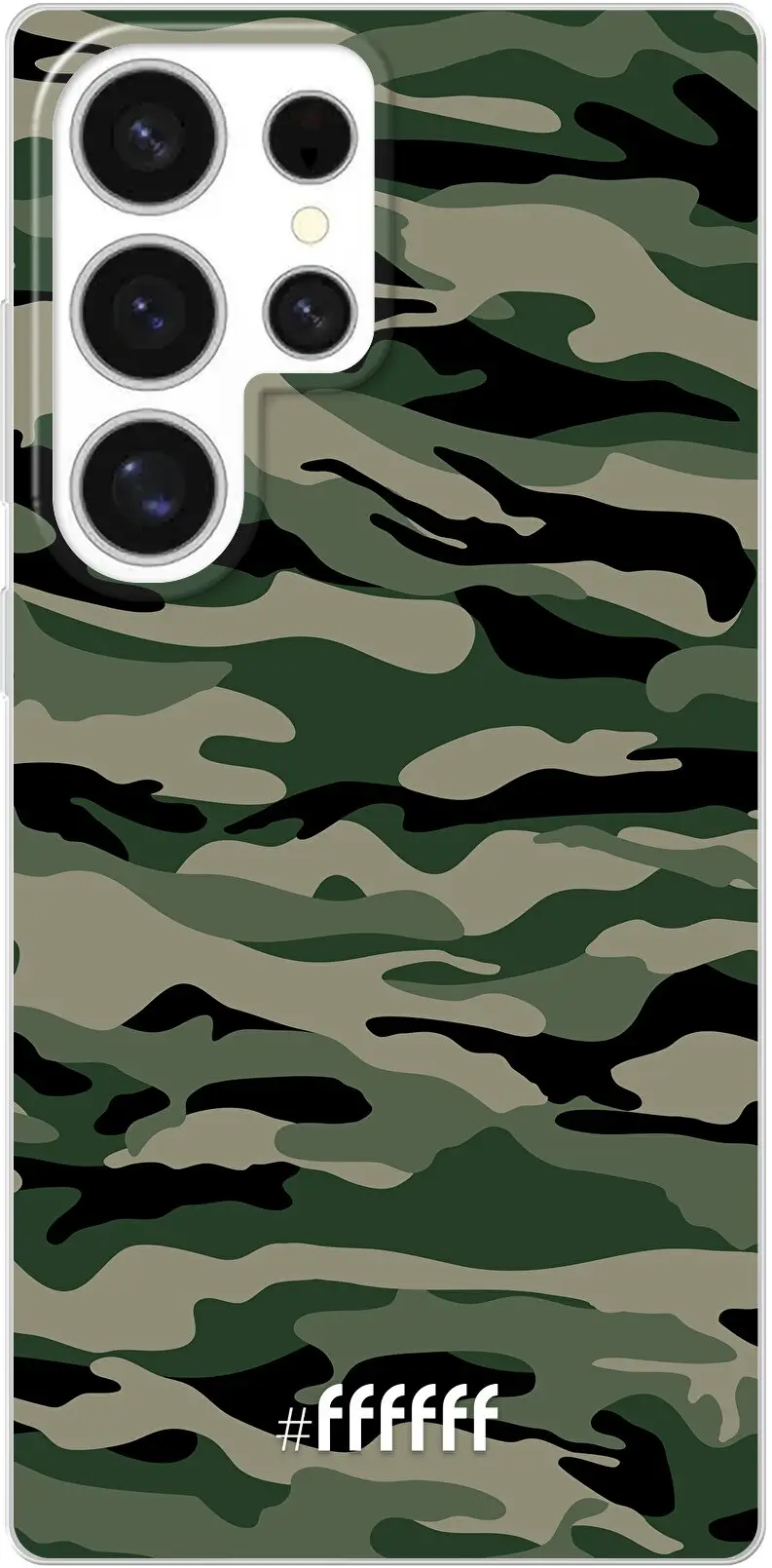 Woodland Camouflage Galaxy S25 Ultra