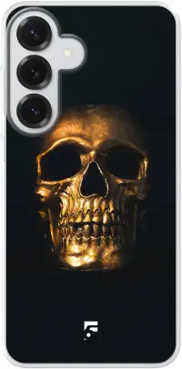Gold Skull Galaxy S26 Plus