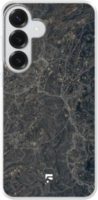 Golden Glitter Marble Galaxy S26 Plus
