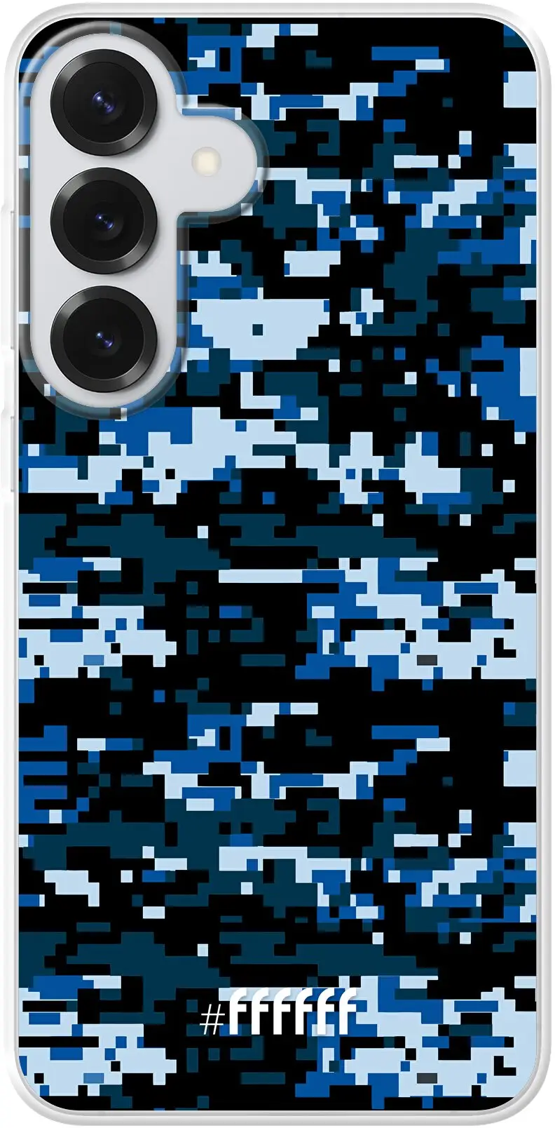 Navy Camouflage Galaxy S26 Plus