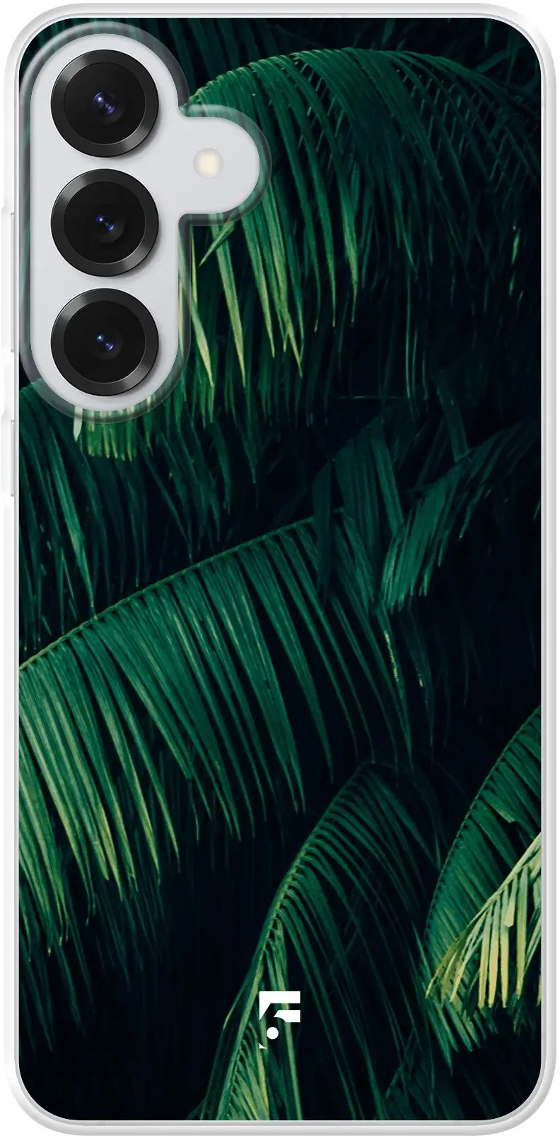 Palm Leaves Dark Galaxy S26 Plus