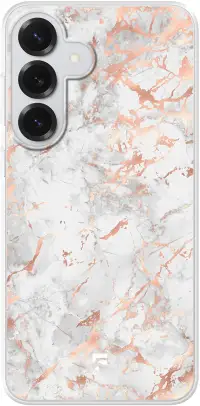 Peachy Marble Galaxy S26 Plus
