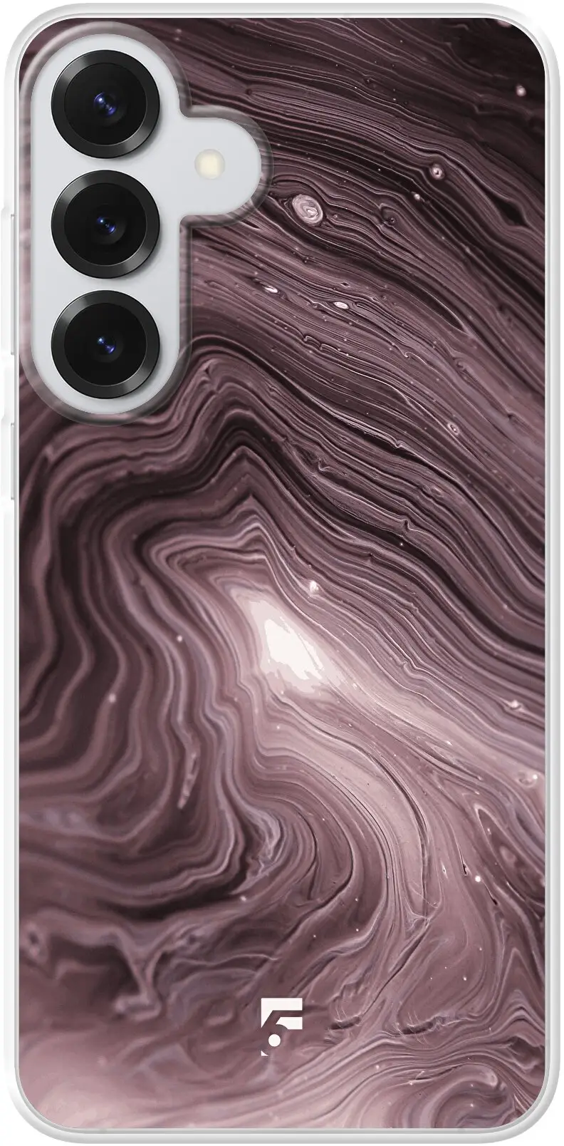 Purple Marble Galaxy S26 Plus