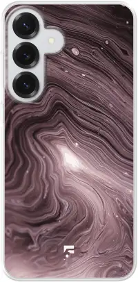Purple Marble Galaxy S26 Plus