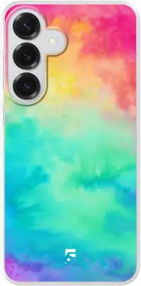Rainbow Tie Dye Galaxy S26 Plus