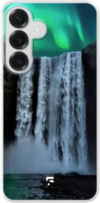 Waterfall Polar Lights Galaxy S26 Plus