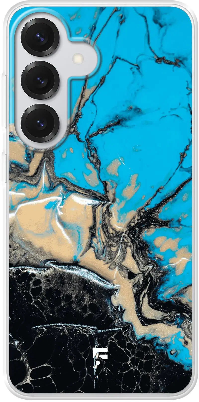 Blue meets Dark Marble Galaxy S26