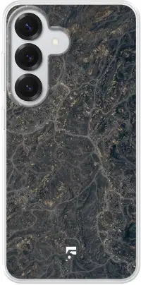 Golden Glitter Marble Galaxy S26