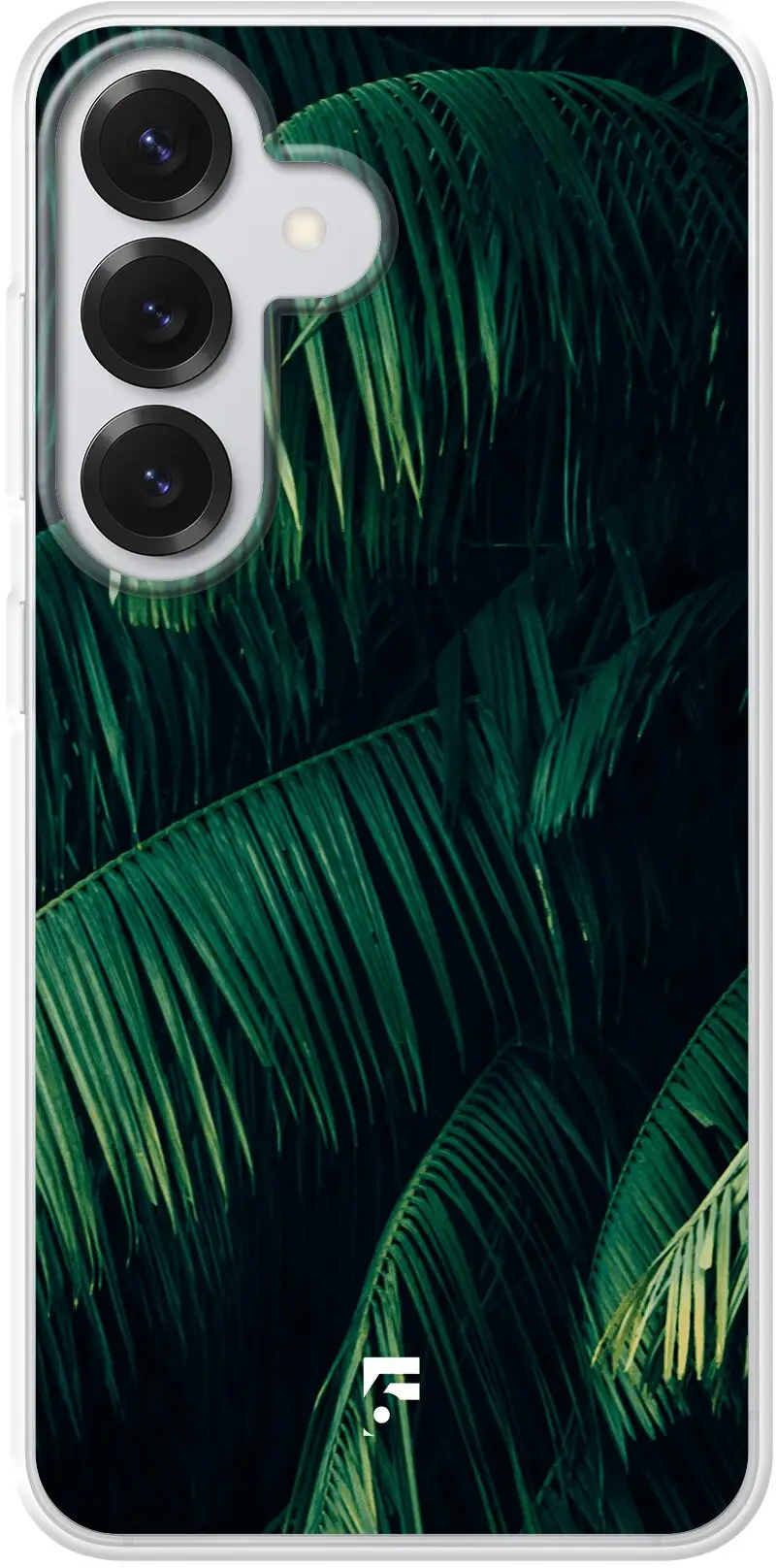 Palm Leaves Dark Galaxy S26