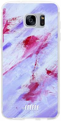 Abstract Pinks Galaxy S7 Edge