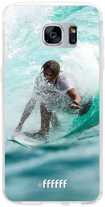 Boy Surfing Galaxy S7 Edge