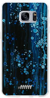 Bubbling Blues Galaxy S7 Edge
