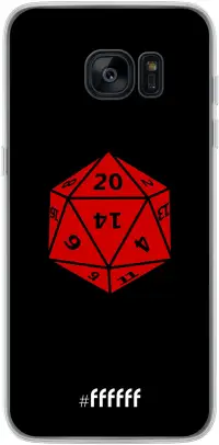 D20 - Black Galaxy S7 Edge