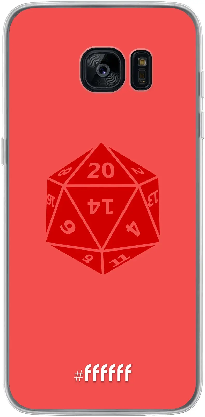 D20 - Red Galaxy S7 Edge