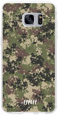 Digital Camouflage Galaxy S7 Edge
