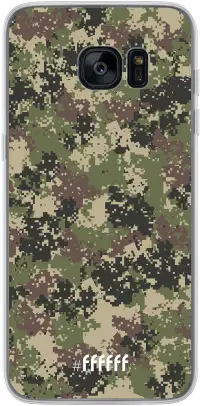 Digital Camouflage Galaxy S7 Edge