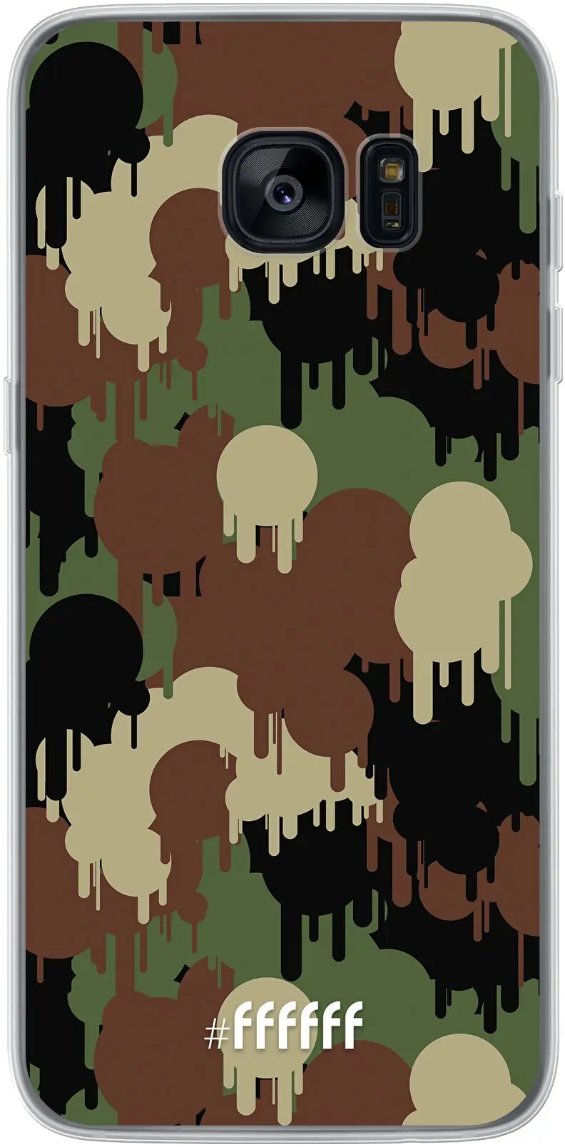 Graffiti Camouflage Galaxy S7 Edge