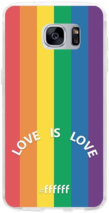 #LGBT - Love Is Love Galaxy S7 Edge