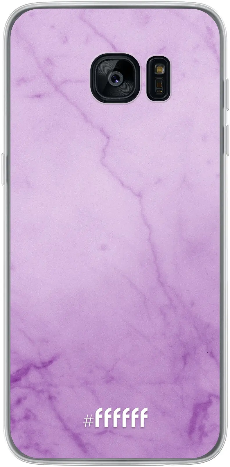 Lilac Marble Galaxy S7 Edge