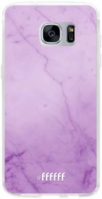 Lilac Marble Galaxy S7 Edge
