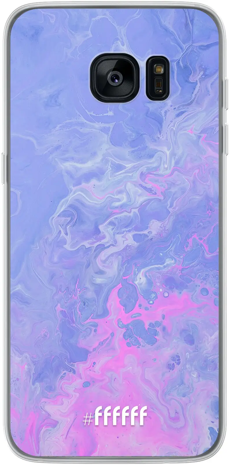 Purple and Pink Water Galaxy S7 Edge