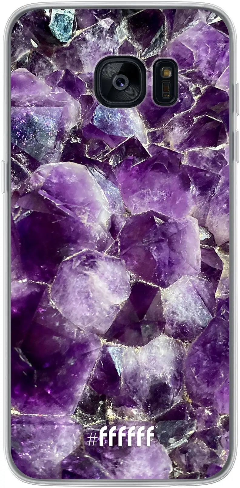 Purple Geode Galaxy S7 Edge