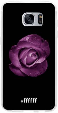 Purple Rose Galaxy S7 Edge