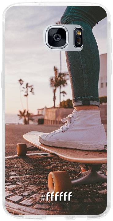 Skateboarding Galaxy S7 Edge