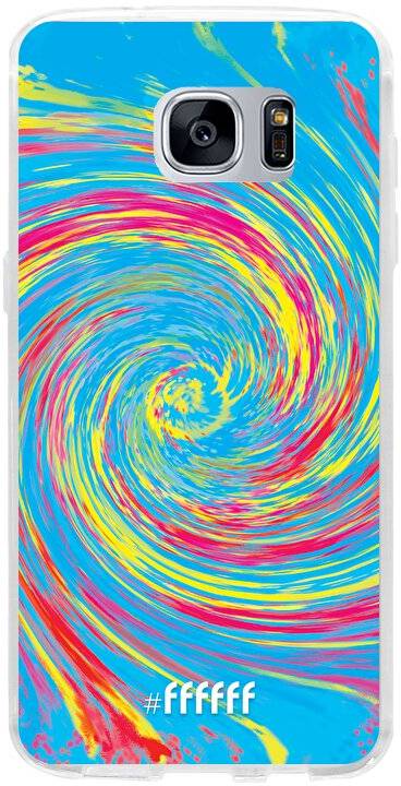 Swirl Tie Dye Galaxy S7 Edge