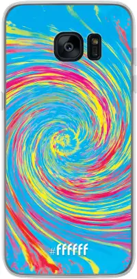 Swirl Tie Dye Galaxy S7 Edge