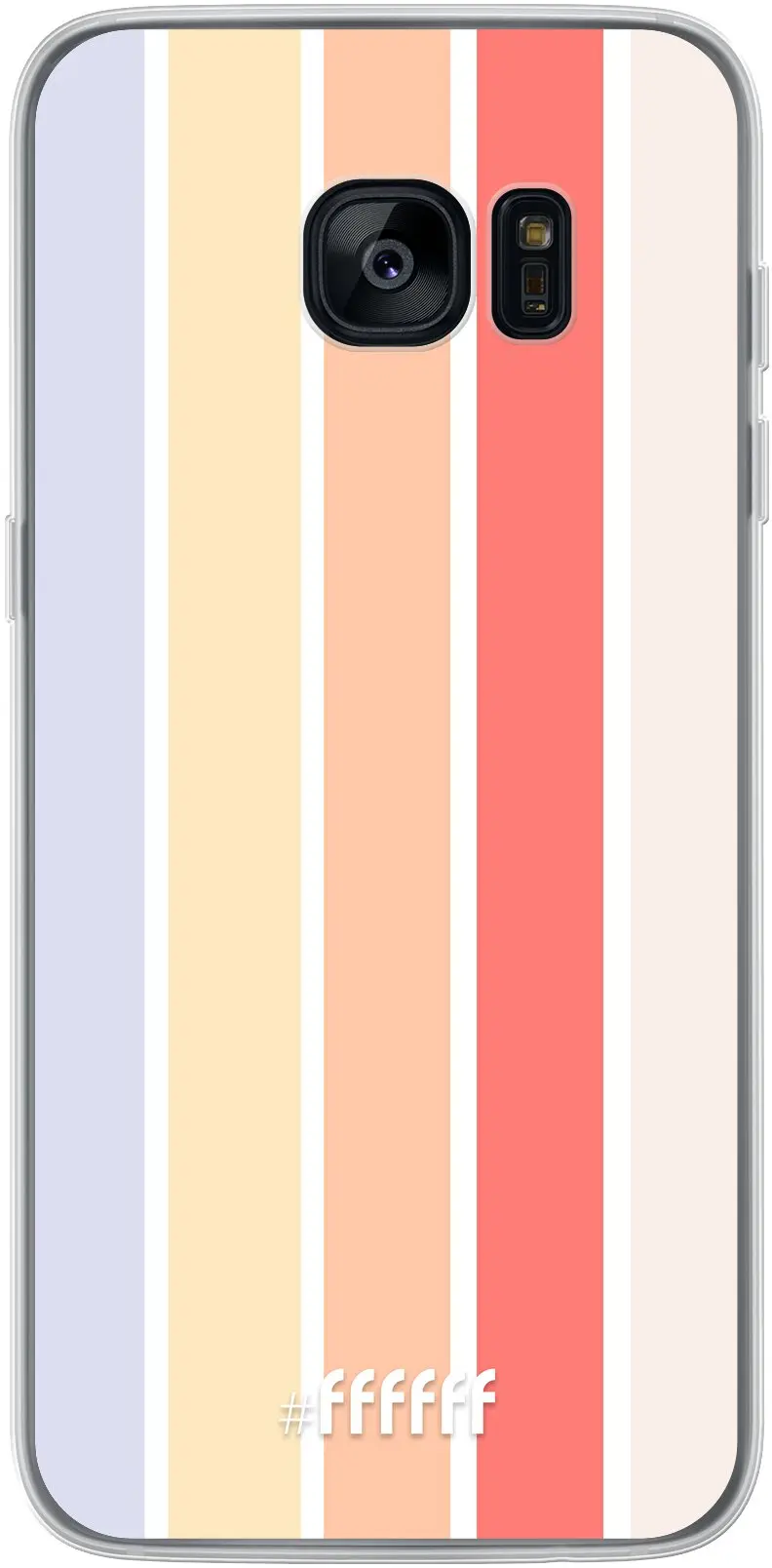 Vertical Pastel Party Galaxy S7 Edge