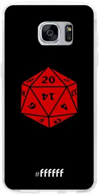 D20 - Black Galaxy S7