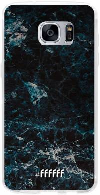 Dark Blue Marble Galaxy S7