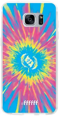 Flower Tie Dye Galaxy S7