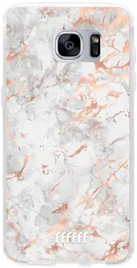 Peachy Marble Galaxy S7