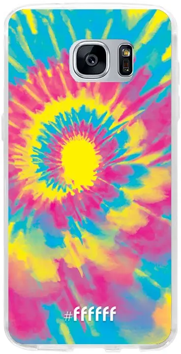 Psychedelic Tie Dye Galaxy S7