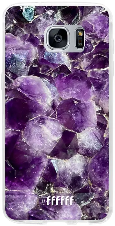 Purple Geode Galaxy S7