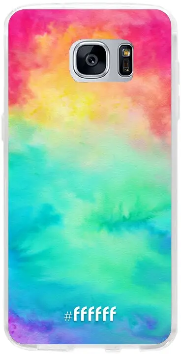 Rainbow Tie Dye Galaxy S7