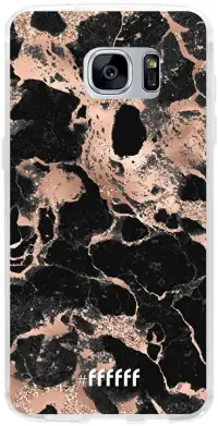 Rose Gold Marble Galaxy S7