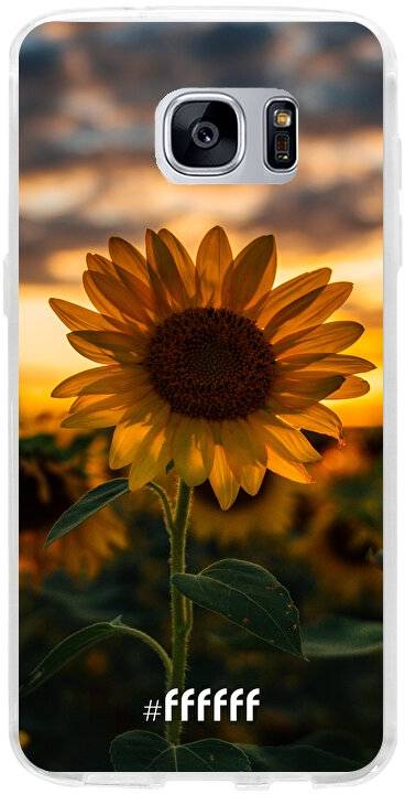 Sunset Sunflower Galaxy S7