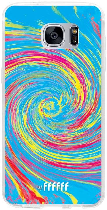 Swirl Tie Dye Galaxy S7