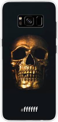 Gold Skull Galaxy S8 Plus