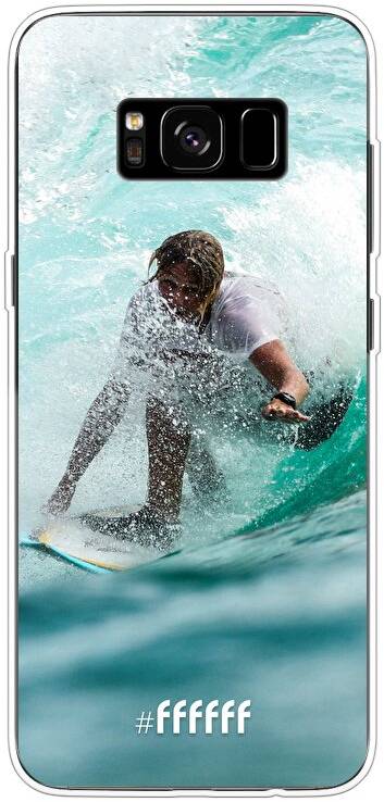 Boy Surfing Galaxy S8