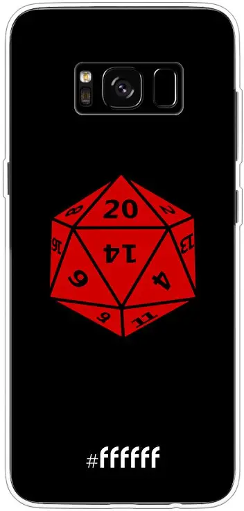 D20 - Black Galaxy S8